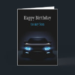 Happy Birthday Son New Car Erlebniskarte Karte<br><div class="desc">Happy Birthday Son wünscht Ihnen einen so coolen und aufregenden Tag wie ein brandneues Fahrzeug</div>