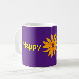 Happy Birthday Sonnenblume Kaffeetasse
