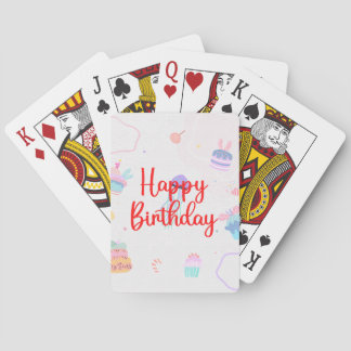 Happy Birthday Spielkarten