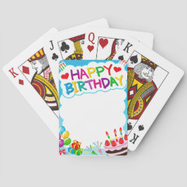 Happy Birthday  Spielkarten