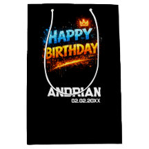 Happy Birthday Splash Design (Custom)