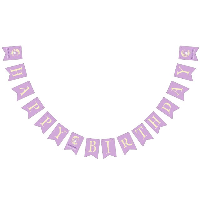 Happy Birthday Spooky One Ghost Moon Boo Halloween Wimpelkette (Alle)