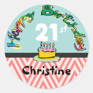 Happy Birthday Sticker