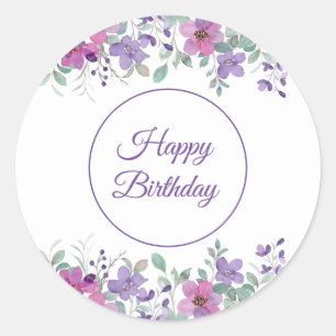 Happy Birthday Stickers