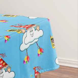Happy Birthday Tablecloth IPhone Text Cloud Tischdecke