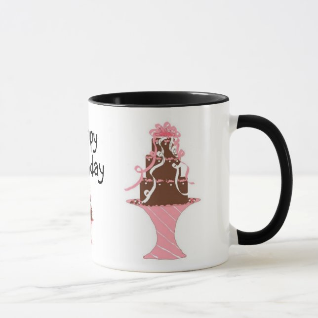 Happy Birthday Tasse (Rechts)