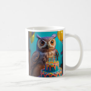 Happy Birthday Tasse (Owl)