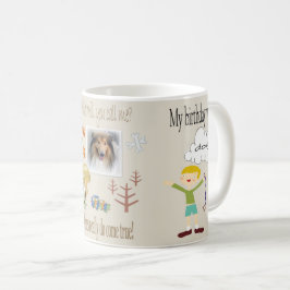 Happy Birthday Tasse Wünschen für einen Hund