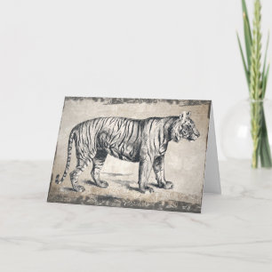 Happy Birthday Tiger, Boyfriend Birthday Card Karte