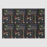 Happy Birthday Tissue Paper Brother in Law Seidenpapier<br><div class="desc">Happy Birthday Tissue Paper</div>