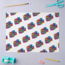 Happy Birthday Tissue Paper Seidenpapier