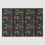 Happy Birthday Tissue Sister für Recht Seidenpapier<br><div class="desc">Happy Birthday Tissue Paper</div>