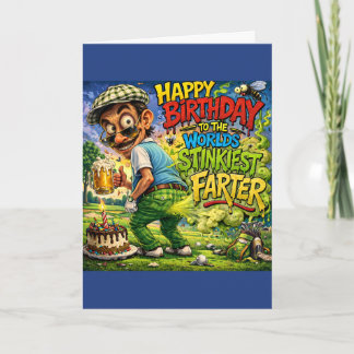 Happy Birthday To The World’s Stinkiest Golfer Karte