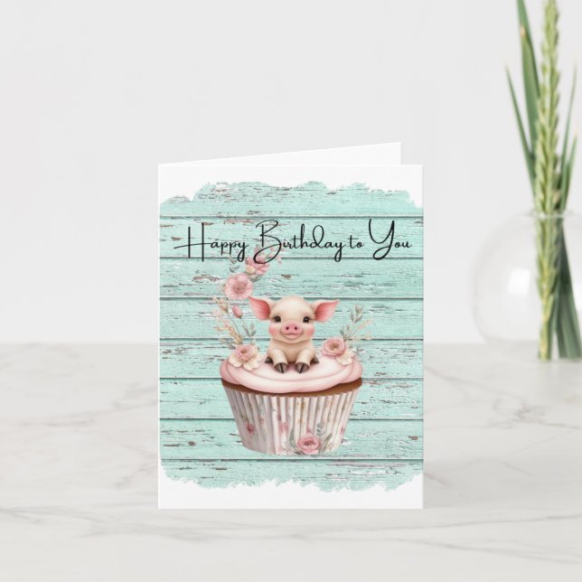 Happy Birthday to You card Karte (Vorderseite)