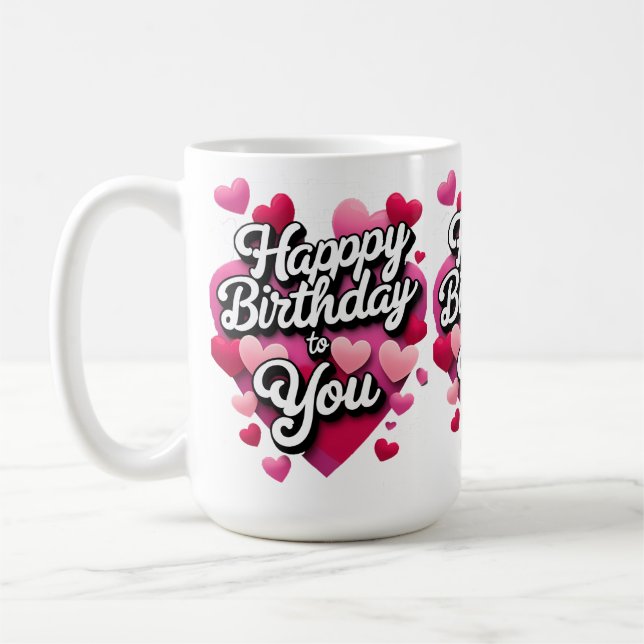 Happy birthday to You Kaffeetasse (Links)