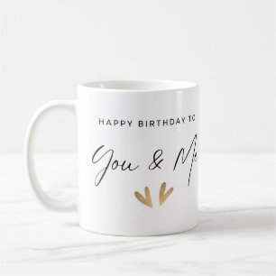 Happy Birthday Twins Tasse