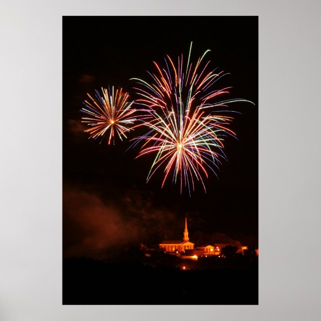 Happy Birthday USA Poster (Vorne)