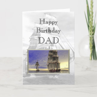 Happy Birthday Vater Karte