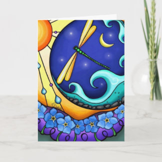 Happy Birthday - Vergiss mich nicht Karte