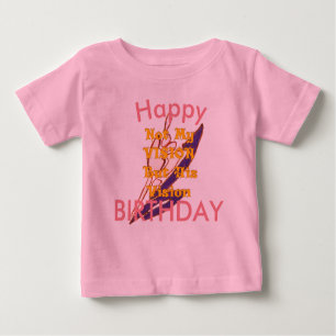 Happy Birthday Vision Baby T-shirt