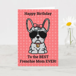 Happy Birthday von Hund Blue Merle Französischer B Karte