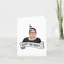 Happy Birthday von Ruth Bader Ginsburg Karte
