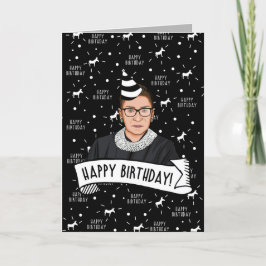 Happy Birthday von Ruth Bader Ginsburg Karte
