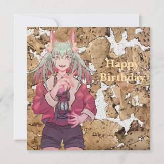 Happy birthday VTuber Einladung
