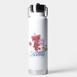 Happy Birthday Water Flasche