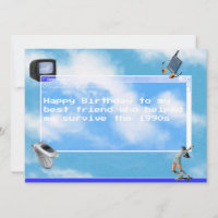 Happy Birthday Windows95 Computer-Thema