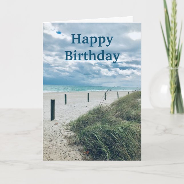 Happy Birthday with Eleanor Roosevelt Quote Karte (Vorderseite)