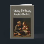 Happy Birthday Wonderful Brother Karte<br><div class="desc">Alles Gute zum Geburtstag Vielen Dank für die wunderbare Bruder.</div>