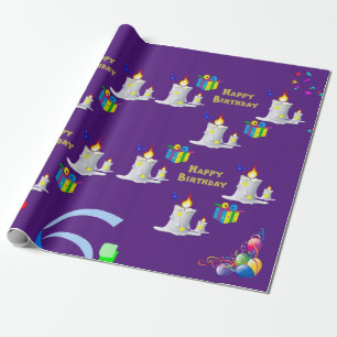 Happy Birthday Wrapping Paper Geschenkpapier