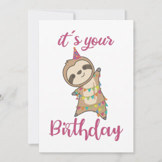 Happy Birthday wünscht Ihnen die Niedliche erwachs Einladung