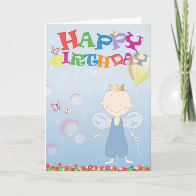 Happy Birthdaycard Primus Karte (Vorderseite)