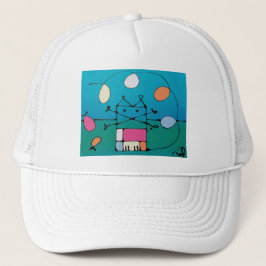 happy birthdaycat - T-shirt Truckerkappe