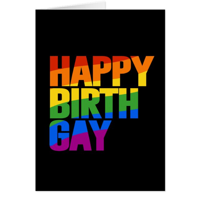 Happy Birthgay (Vorne)