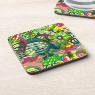 Happy Blues Beverage Coaster Getränkeuntersetzer