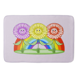 Happy Blume Bath Mat Badematte