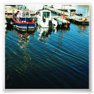 Happy Boats Fotodruck