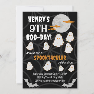 Happy Boo-Day Einladung