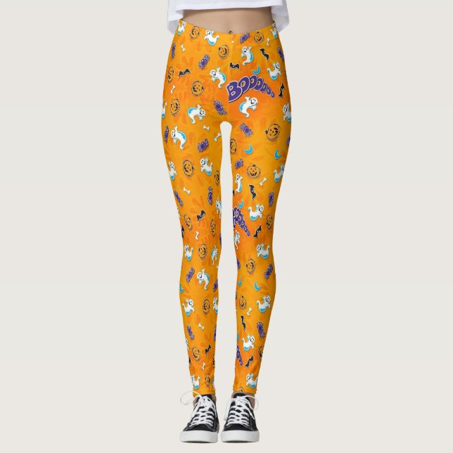 Happy Boo Day Leggings (Vorderseite)