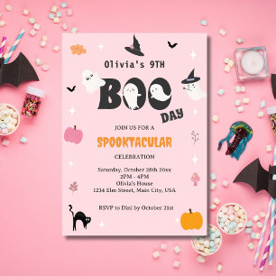 Happy Boo Day Spooky BOO Day Celebration Einladung