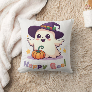 Happy Boo Niedlich Ghost Throw Kissen