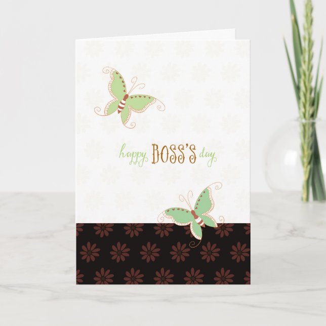 Happy Boss's Day for Female Boss Card Karte (Vorderseite)