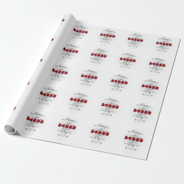 Happy Boss's Day Geschenkpapier (Ungerollt)