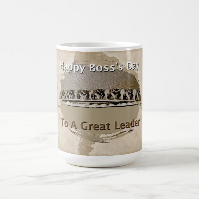 Happy Boss's Day Kaffeetasse (Mittel)