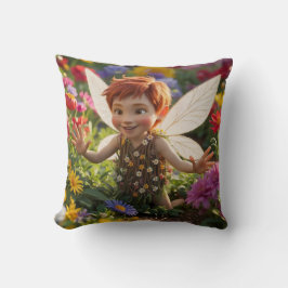 Happy Boy Fairy Kissen
