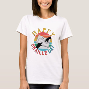 Happy Braille Day T-Shirt
