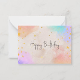 Happy Bridday Card Mitteilungskarte